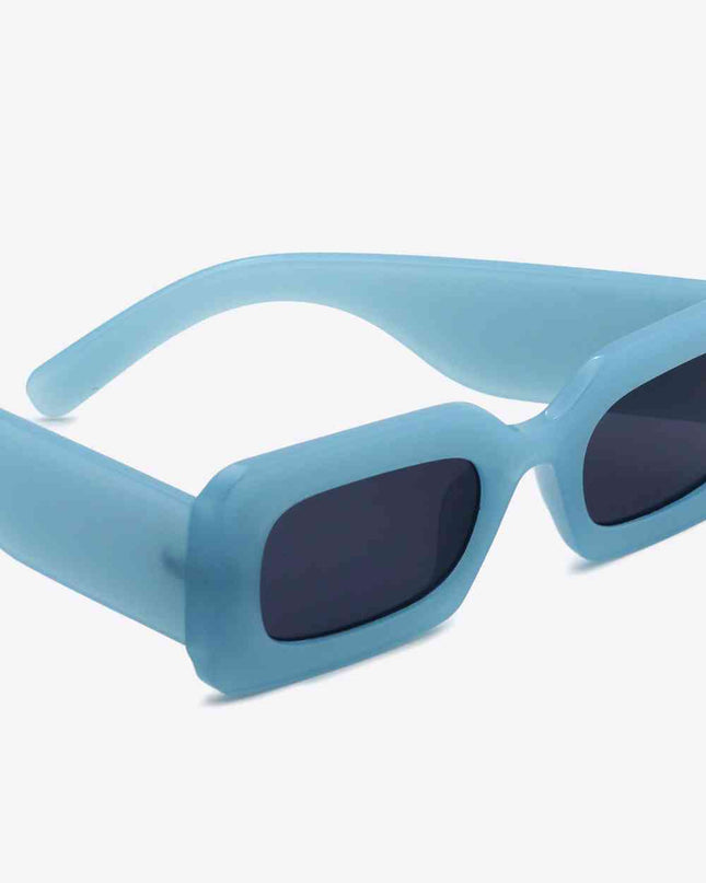 Polycarbonate Frame Rectangle Sunglasses