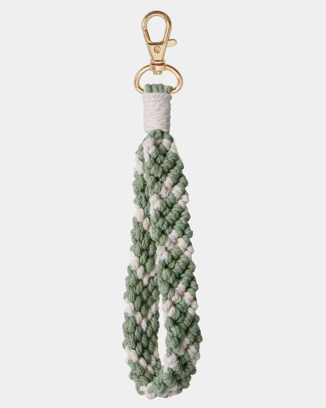 Macrame Wristlet Key Chain