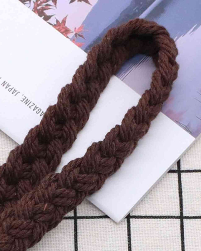 Assorted 4-Piece Macrame Keychain