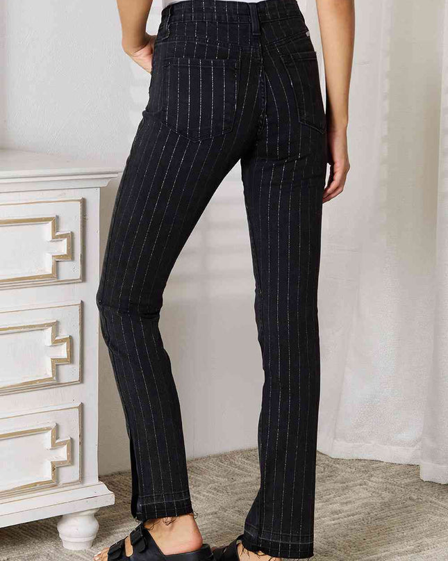 Kancan Striped Pants with Pockets