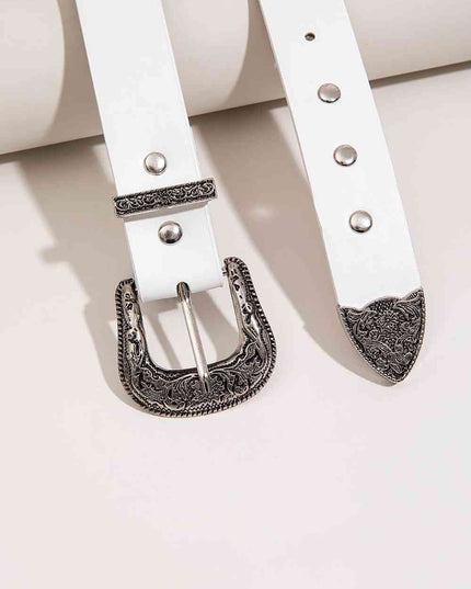 PU Leather Studded Belt