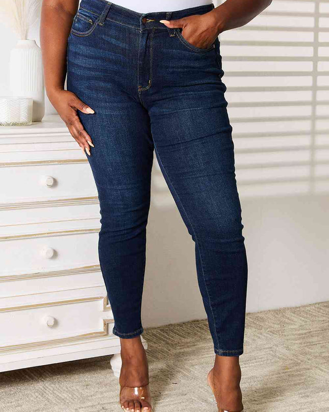 Judy Blue Full Size Skinny Jeans with Pockets