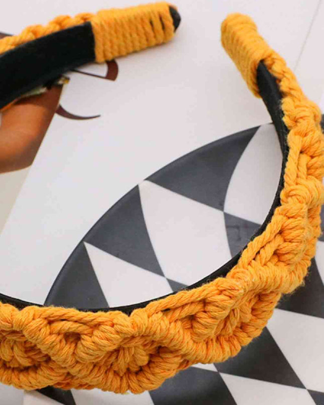 Can't Stop Your Shine Macrame Headband