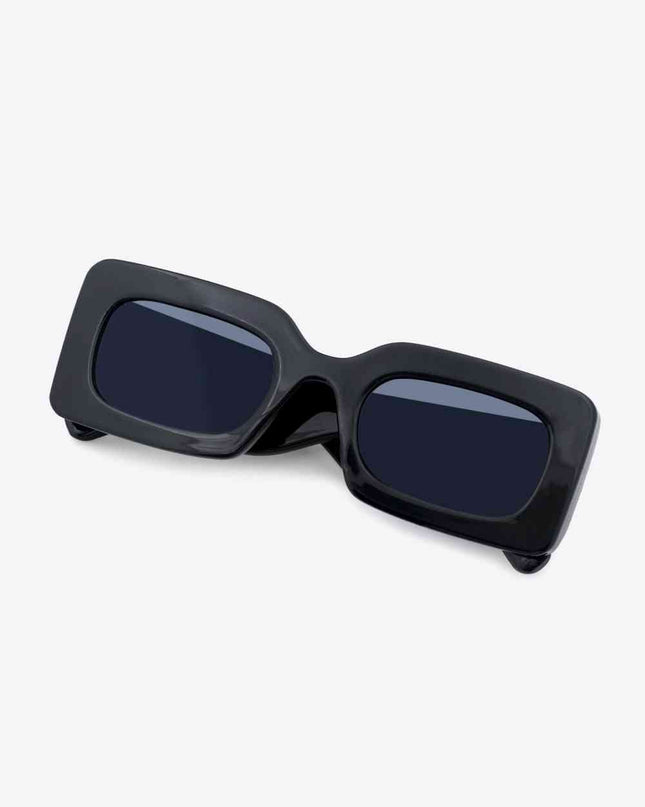 Polycarbonate Frame Rectangle Sunglasses