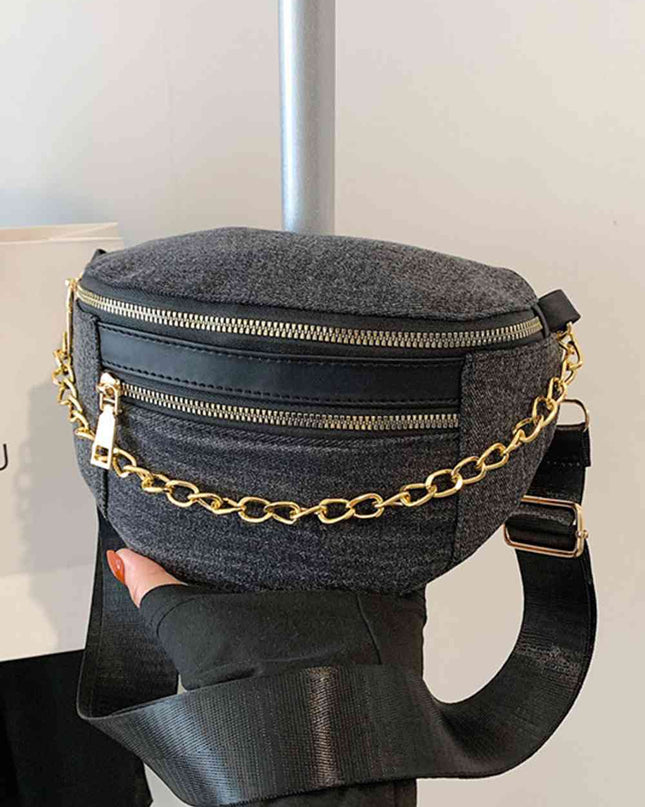 Denim Sling Bag