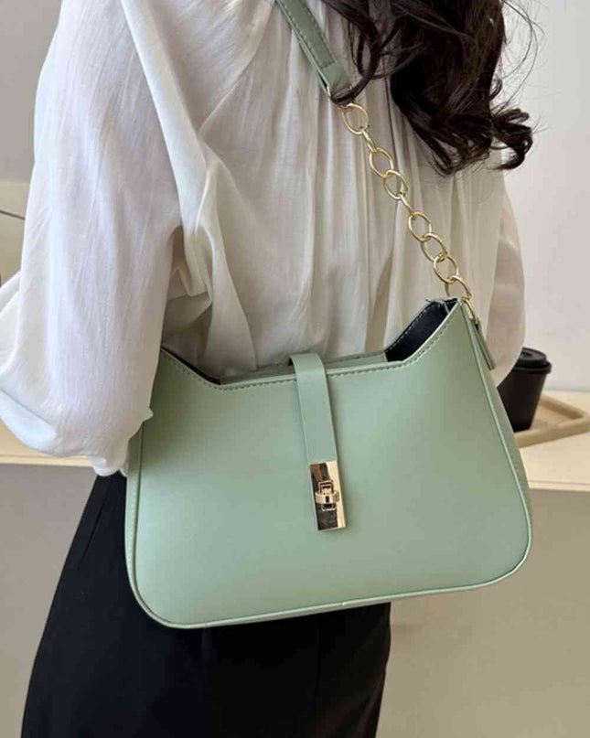 PU Leather Shoulder Bag