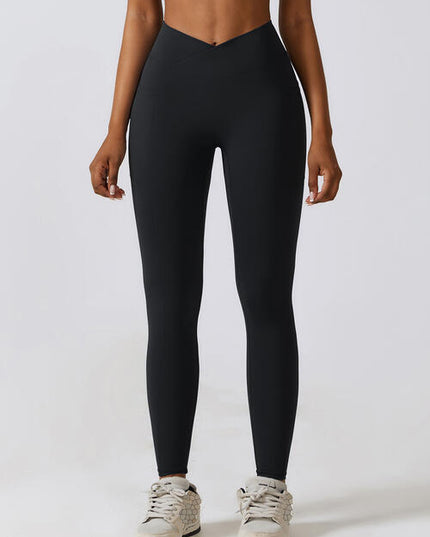 Wide Waistband Active Leggings
