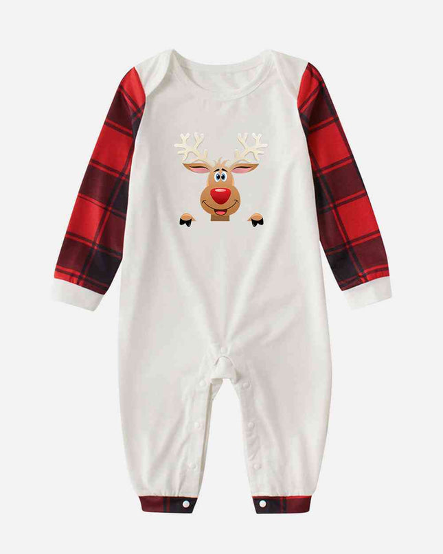 Rudolph Graphic Long Sleeve Jumpsuit