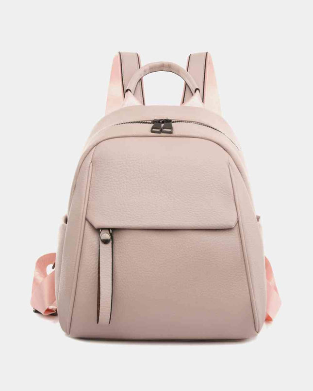 Medium PU Leather Backpack