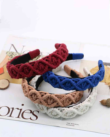 Can't Stop Your Shine Macrame Headband