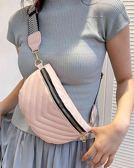 PU Leather Sling Bag