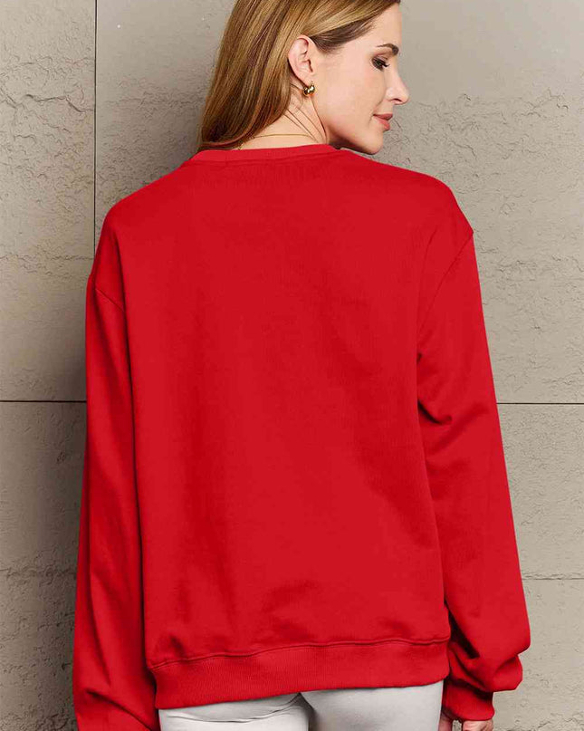 Simply Love Full Size LIVE IN GRACE Graphic Sweatshirt
