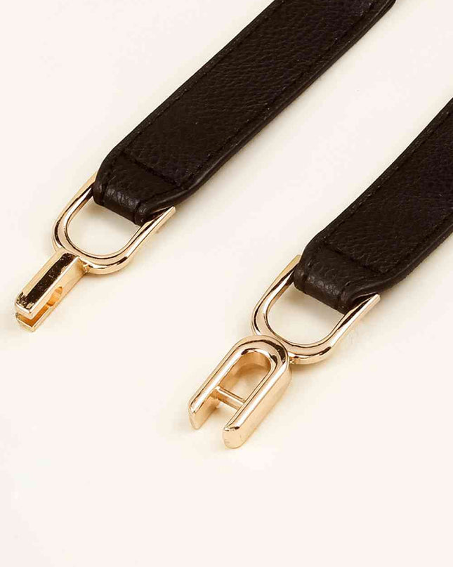 Alloy Buckle Elastic Belt