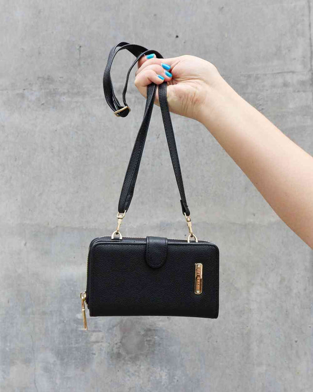 Nicole Lee USA Two-Piece Crossbody Phone Case Wallet
