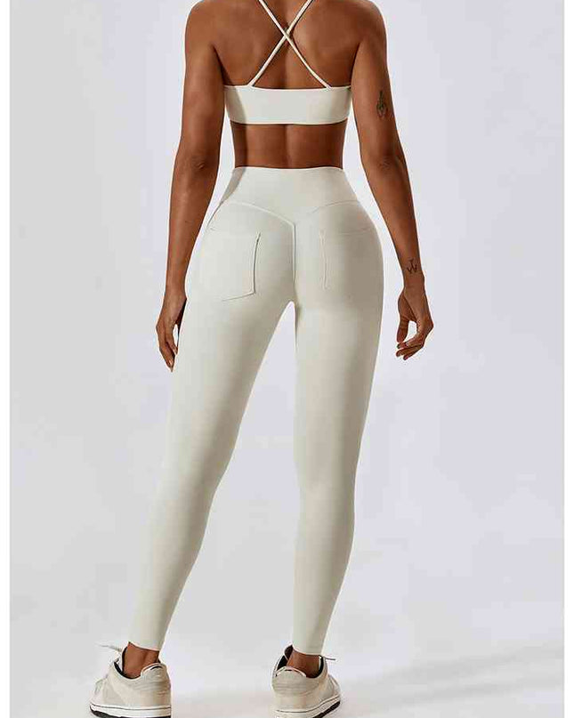Wide Waistband Sports Pants