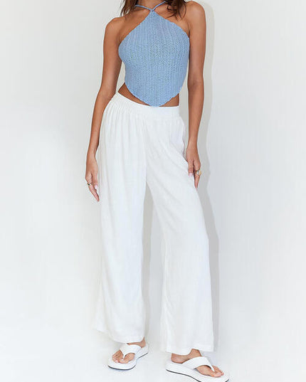 Tie Back Sleeveless Tank Top