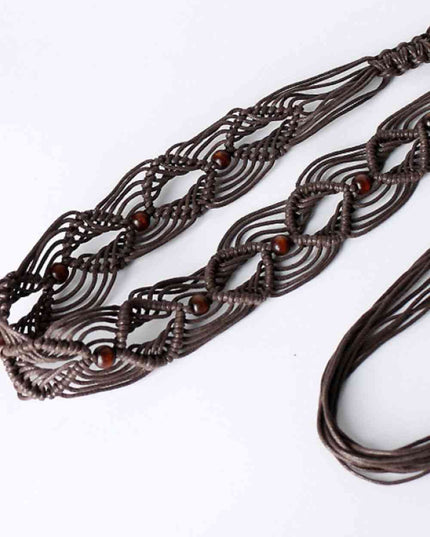 Retro Braid Belt