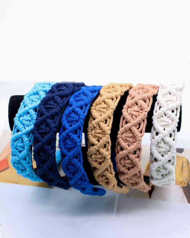 Can't Stop Your Shine Macrame Headband