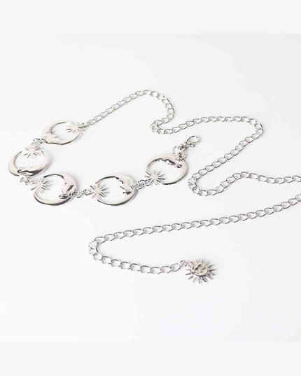 Sun and Moon Alloy Belt