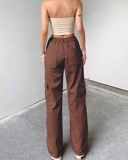 Straight Jeans with Pockets