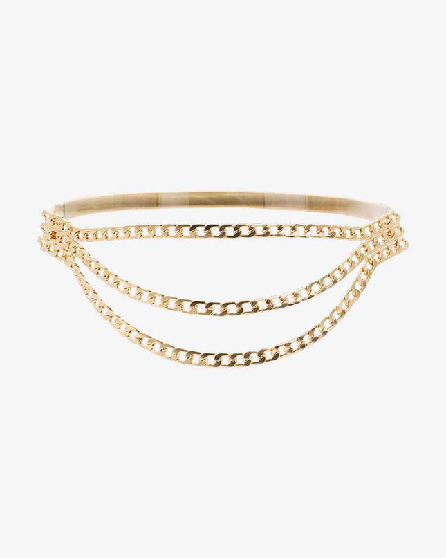 Metal Triple-Layered Chain Belt