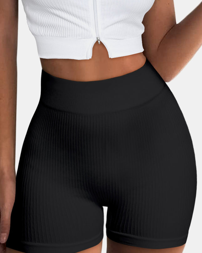 Ribbed Sports Shorts