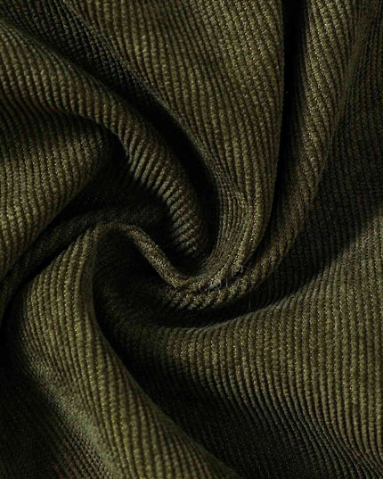 Buttoned Hoodie with Pockets