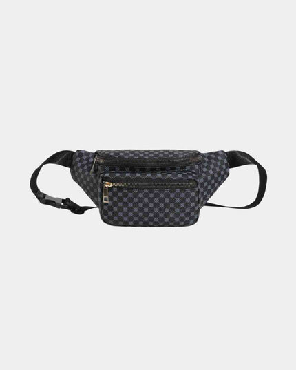 Printed PU Leather Sling Bag