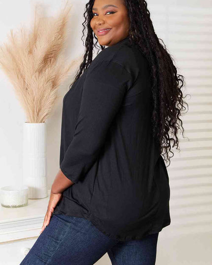 Culture Code Full Size Open Front Cardigan