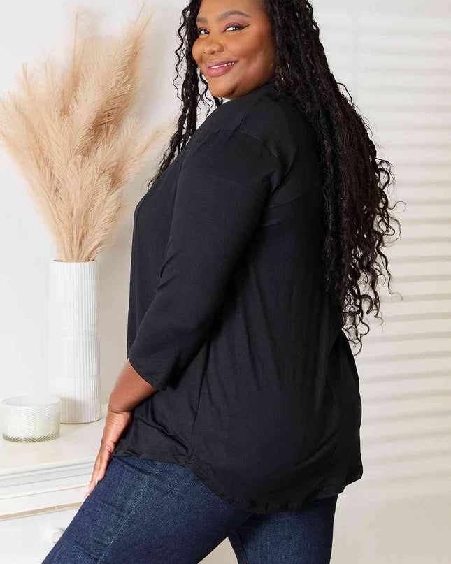 Culture Code Full Size Open Front Cardigan