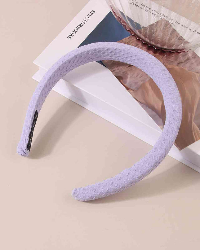 Wide Waffle Headband