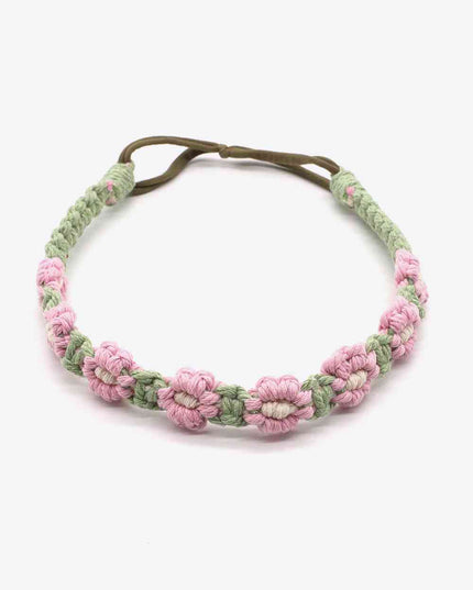 Assorted 2-Pack In My Circle Daisy Macrame Headband