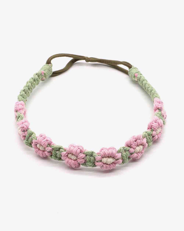 Assorted 2-Pack In My Circle Daisy Macrame Headband