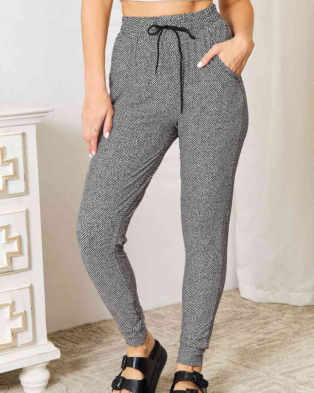 Leggings Depot Full Size Joggers with Pockets