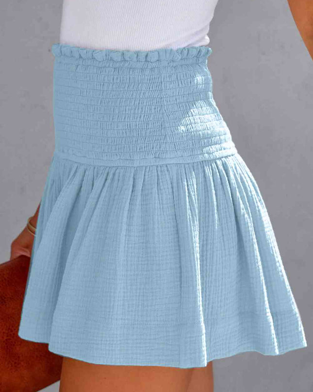 Smocked Waistband Shorts