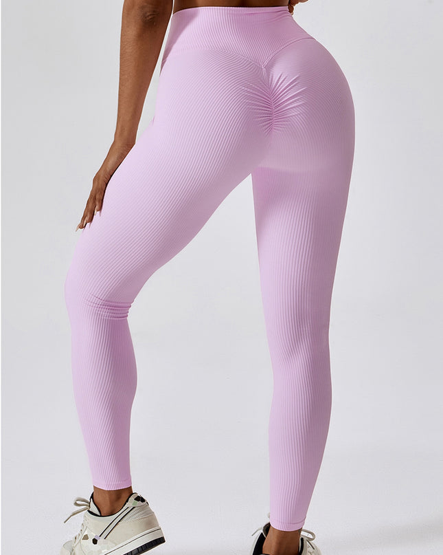 Wide Waistband Slim Fit Sports Pants