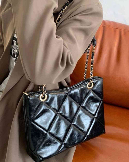 PU Leather Shoulder Bag