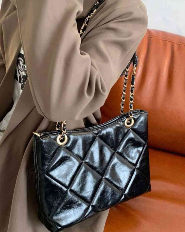 PU Leather Shoulder Bag