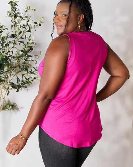 Zenana Full Size Round Neck Tank