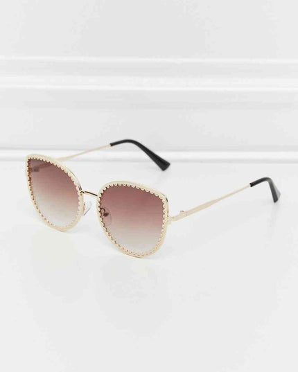 Full Rim Metal Frame Sunglasses