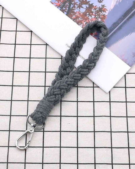 Assorted 4-Piece Macrame Keychain