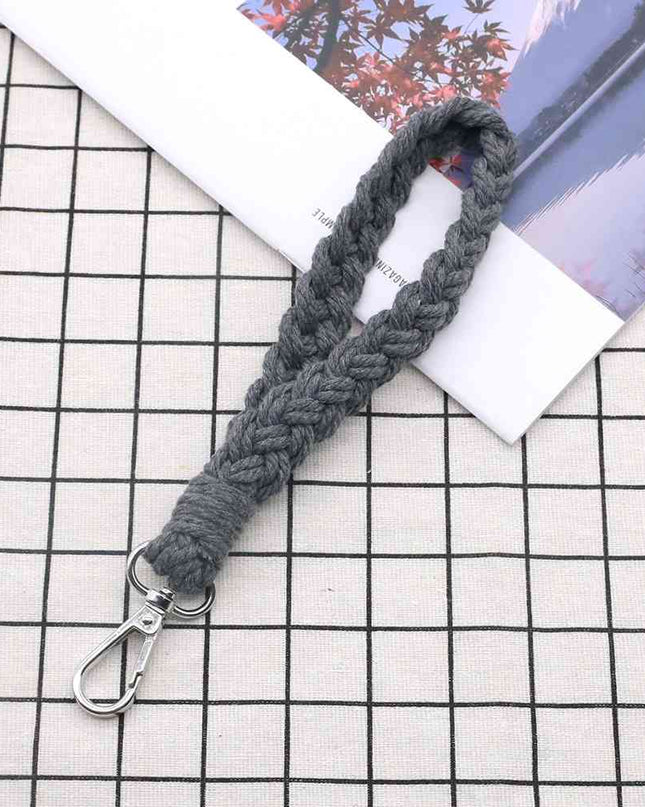 Assorted 4-Piece Macrame Keychain