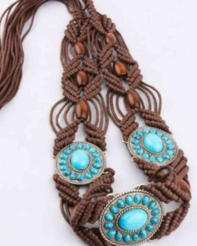 Bohemian Braid Belt