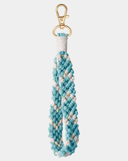 Macrame Wristlet Key Chain