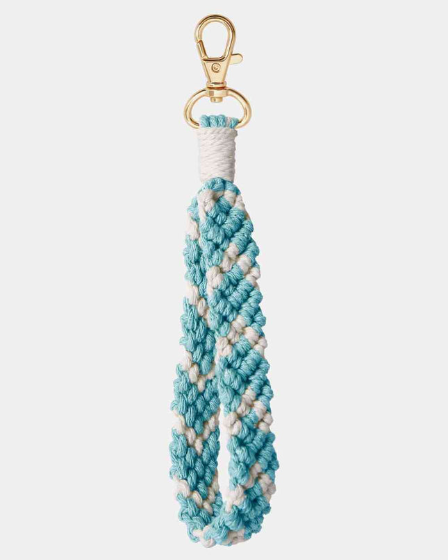 Macrame Wristlet Key Chain