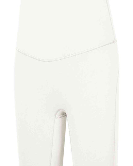 Seamless High-Rise Wide Waistband Biker Shorts