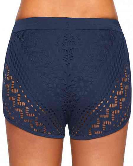 Tied Lace Swim Bottoms