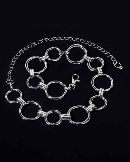 Alloy Chain Circle Shape Belt