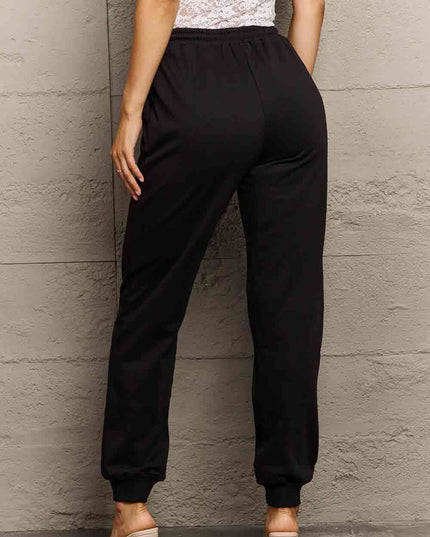 Simply Love Full Size Butterfly Graphic Sweatpants