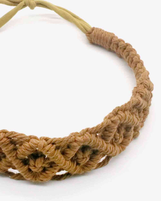 Assorted 2-Pack Macrame Flexible Headband
